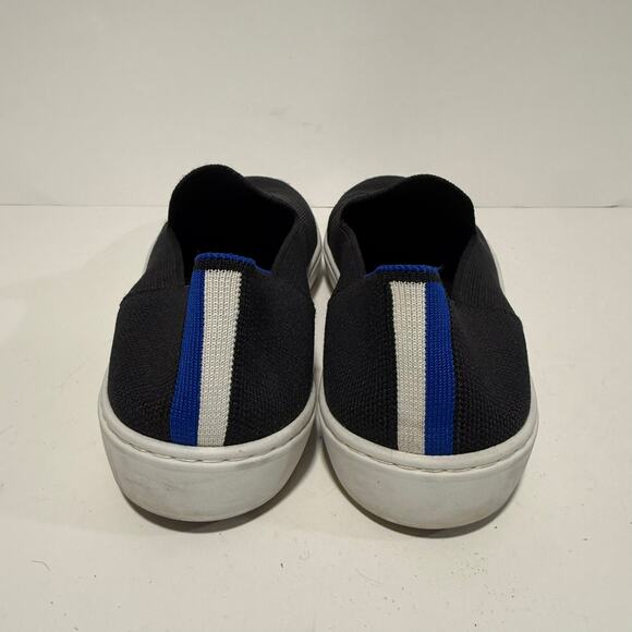 Rothy's Women's The Sneaker Slip On Shoes Loafer Knit Stretch Black 10 - Picture 5 of 9